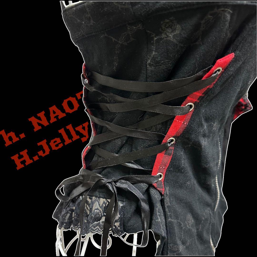 ★美品★h.NAOTO★H.jellyジェリー★インナー付長袖カーデ★ゴスロリ