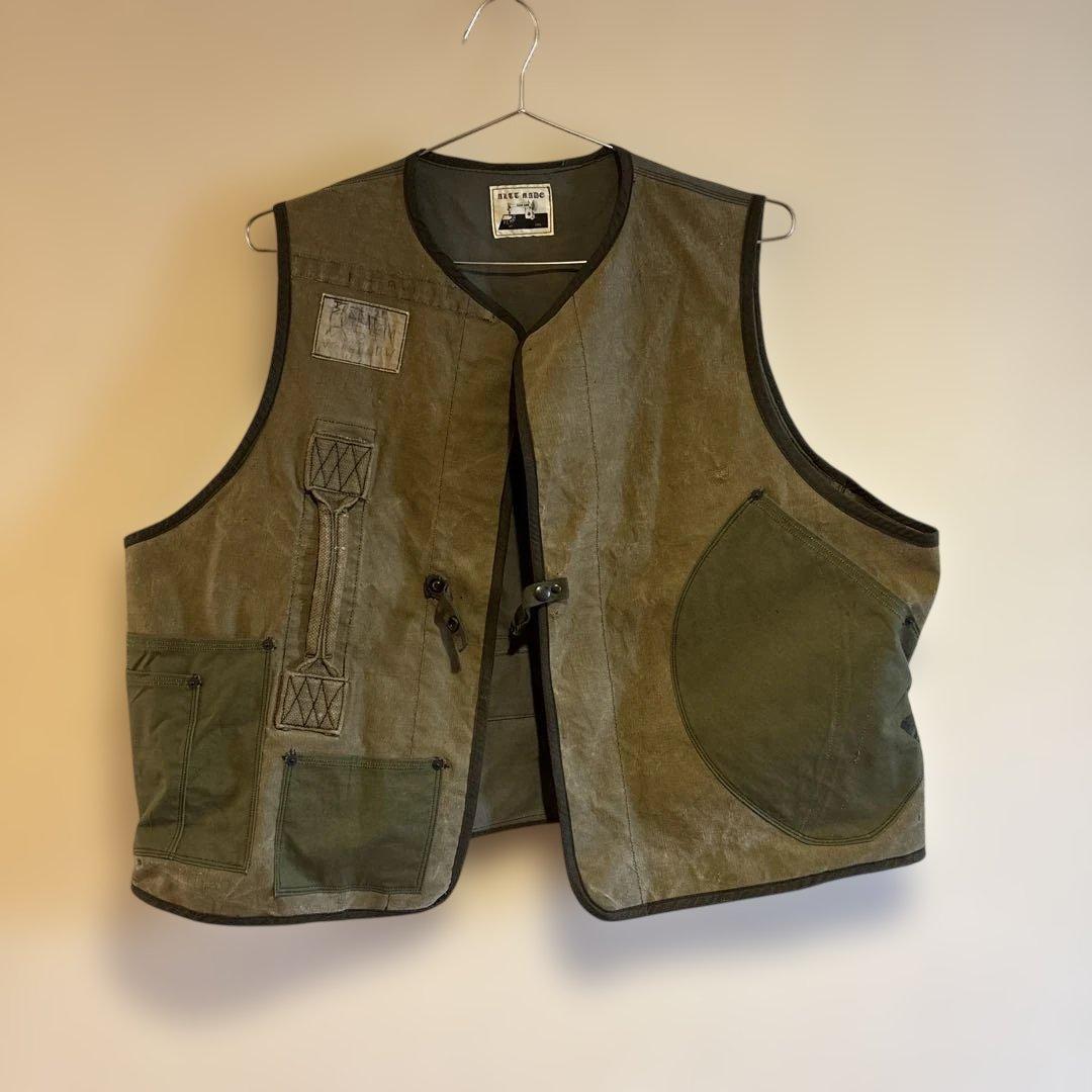 ALT MADE ミリタリー再構築ベスト リメイク