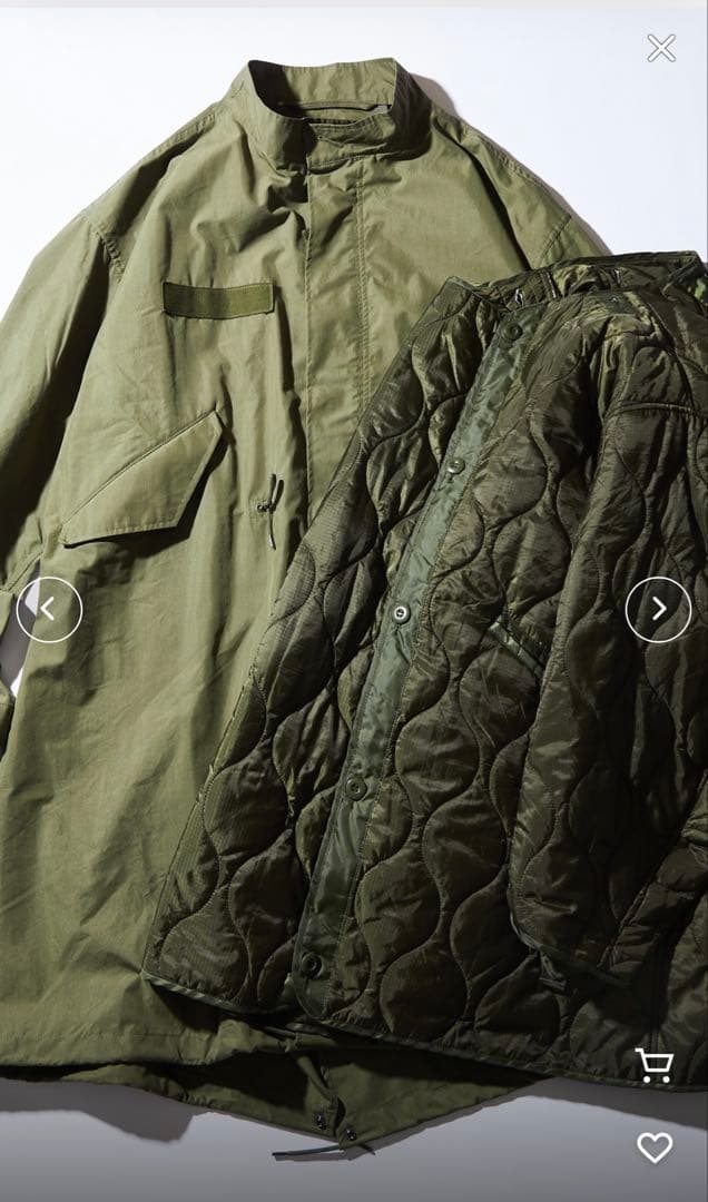 Freeks ビッグシルエット モッズコート/3WAY