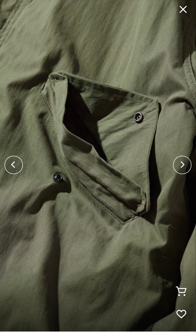 Freeks ビッグシルエット モッズコート/3WAY