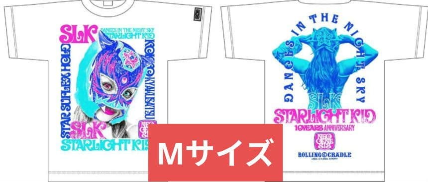 スターライトキッド　デビュー10周年記念　Tシャツ　Mサイズ　スターダム