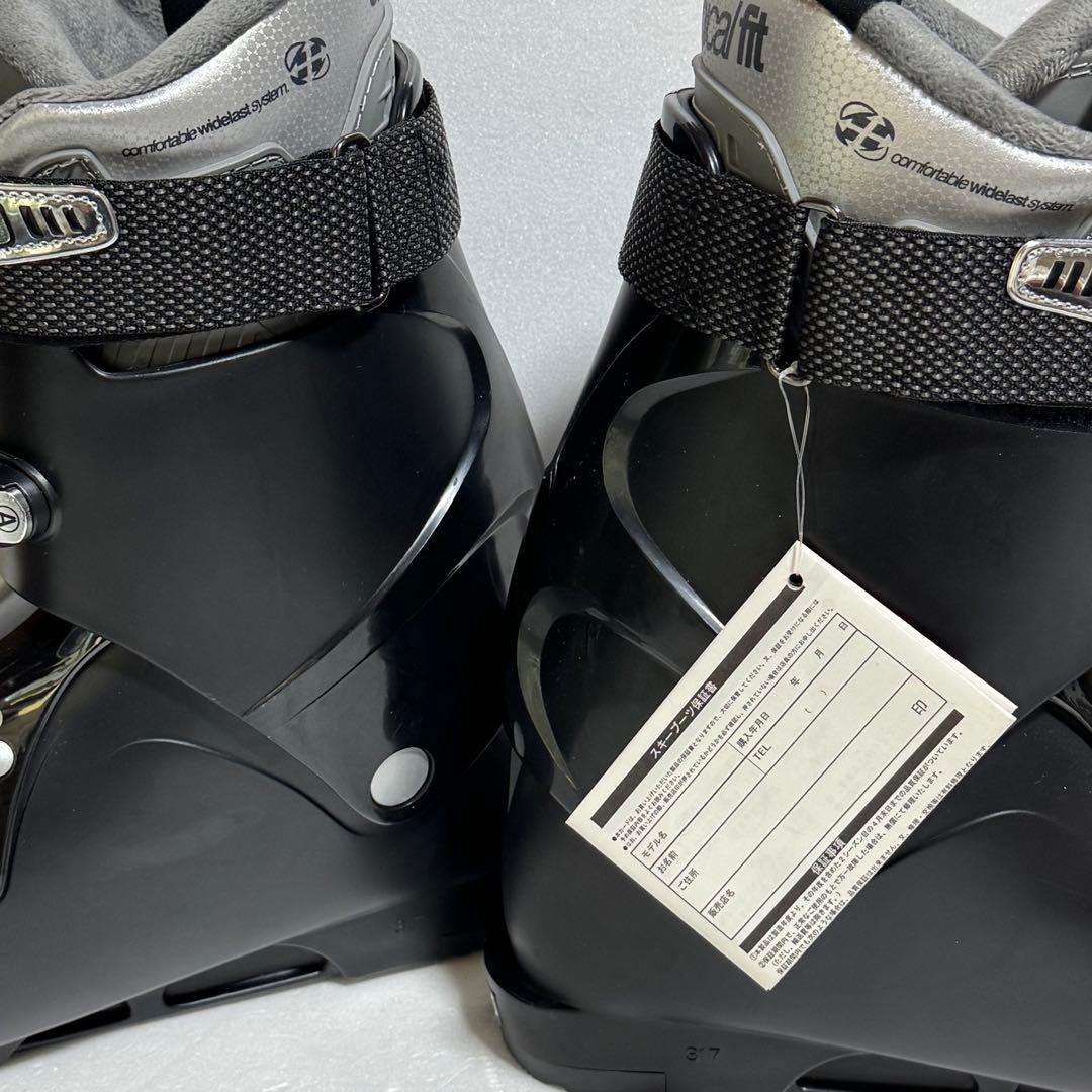 未使用27-27.5cm GENFACTORY CARVE 7 スキーブーツ黒