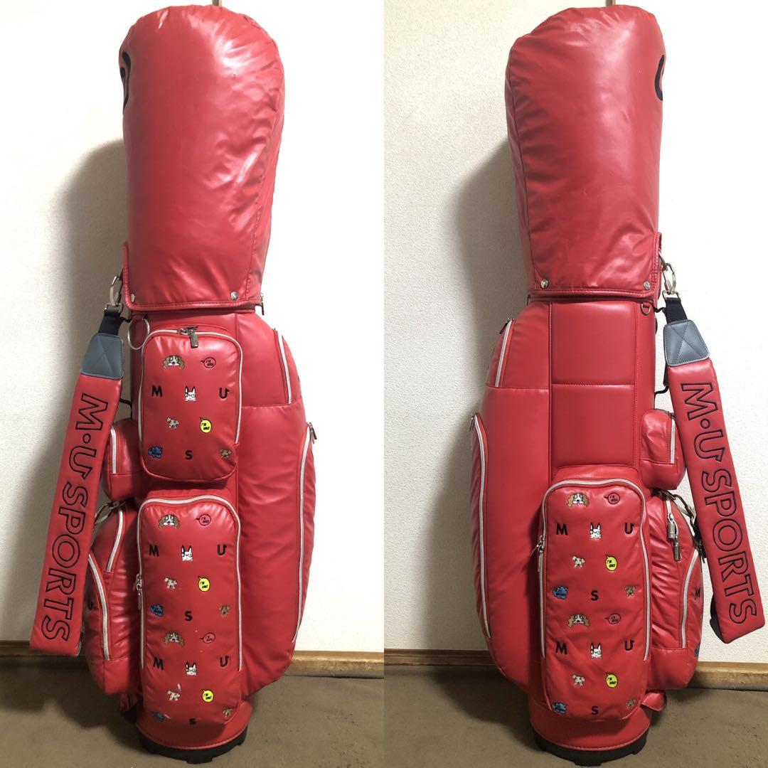入手困難 ゴルフバッグ MUスポーツ ウエサコ 高級品 可愛いバッグ 比較的綺麗