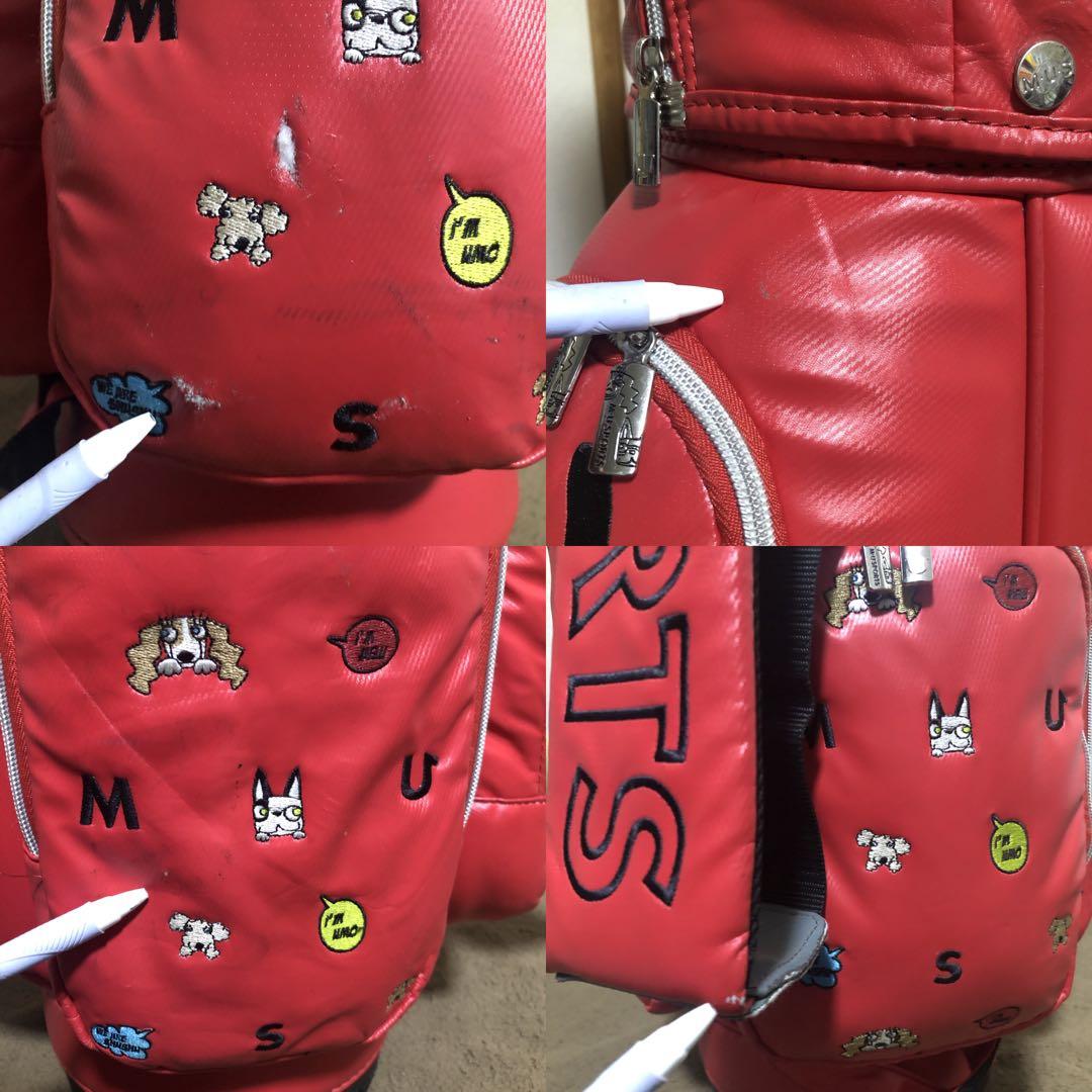 入手困難 ゴルフバッグ MUスポーツ ウエサコ 高級品 可愛いバッグ 比較的綺麗