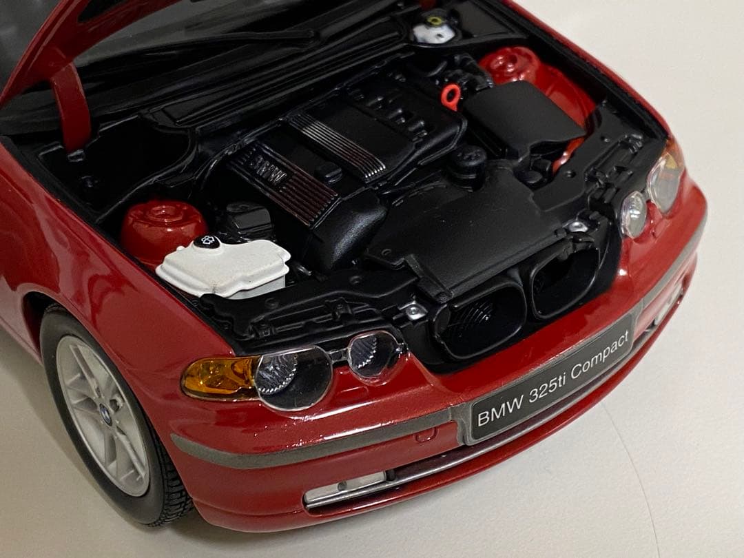 京商 1/18  325ti Conpact コンパクト (レッド)