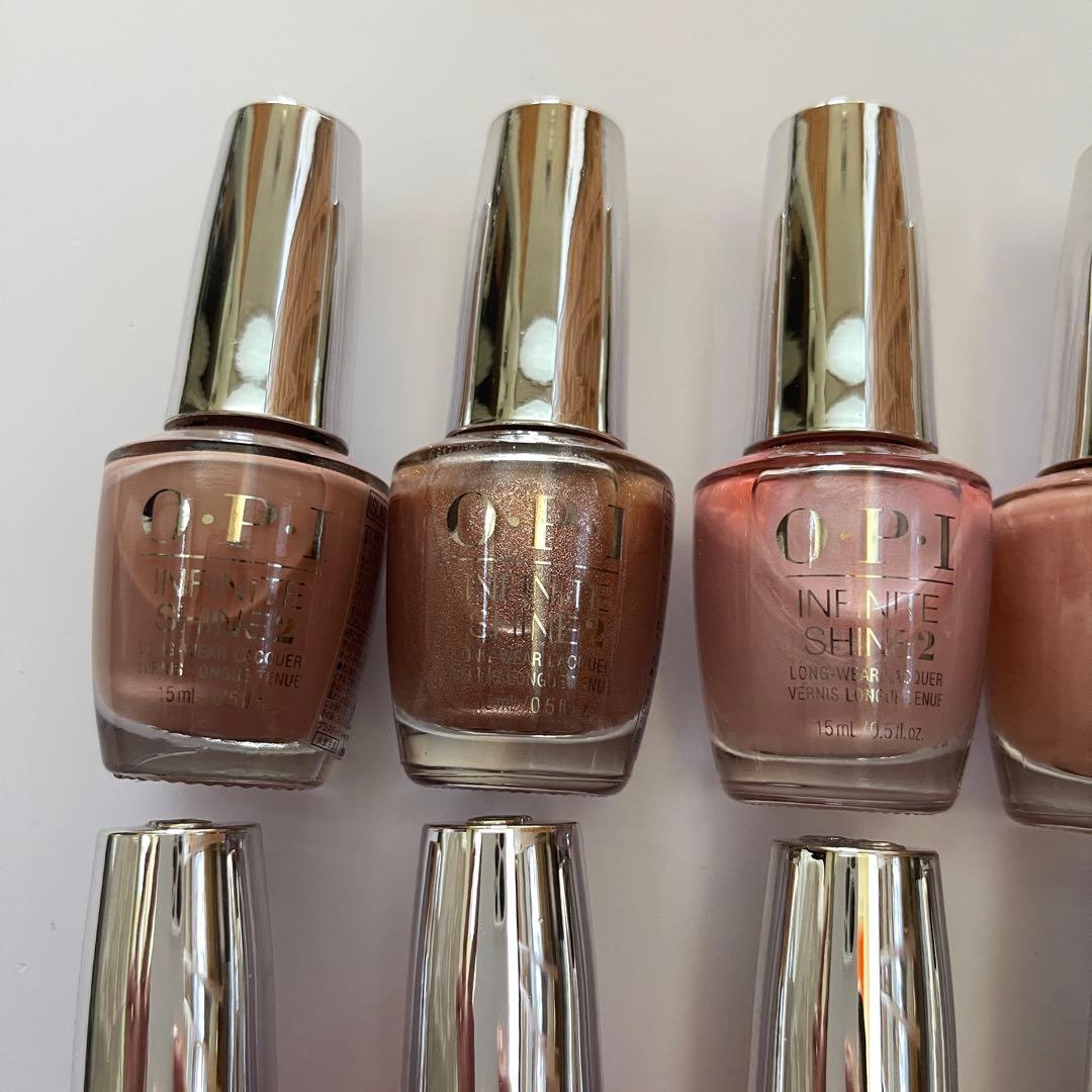 【スーパーセール❗️新品】OPIインフィニットシャイン〔ベージュ赤ピンク系〕