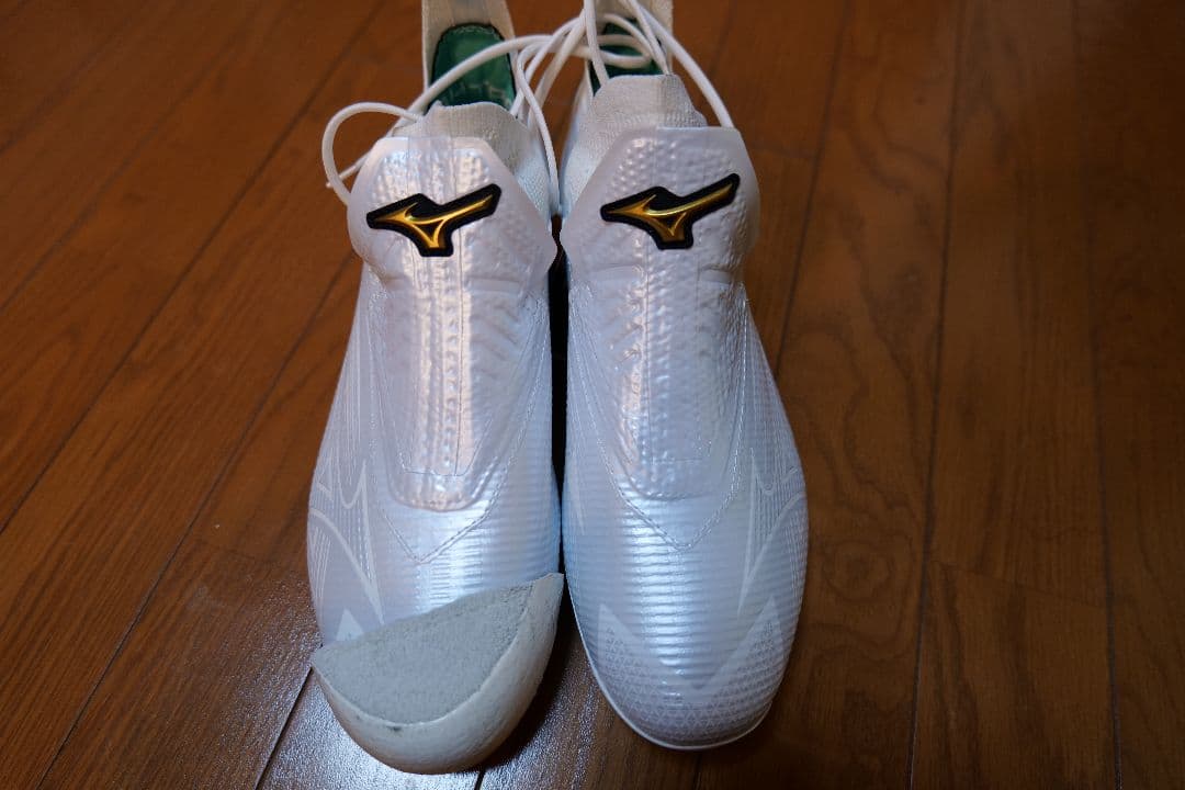 Mizuno ホワイト スパイク　ミズノプロ　26.5　ライトレボプロGS