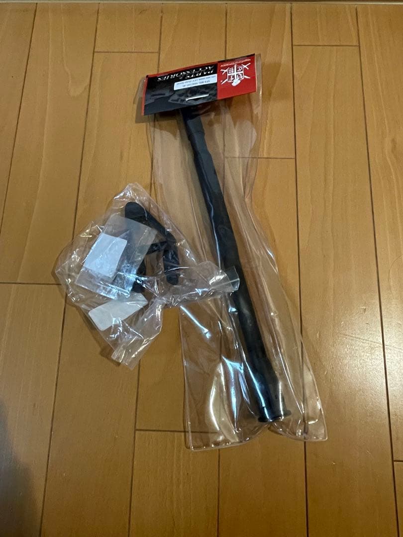 【未使用品】 GBB VFC M4A1アルミアウターバレル フロントサイトセット