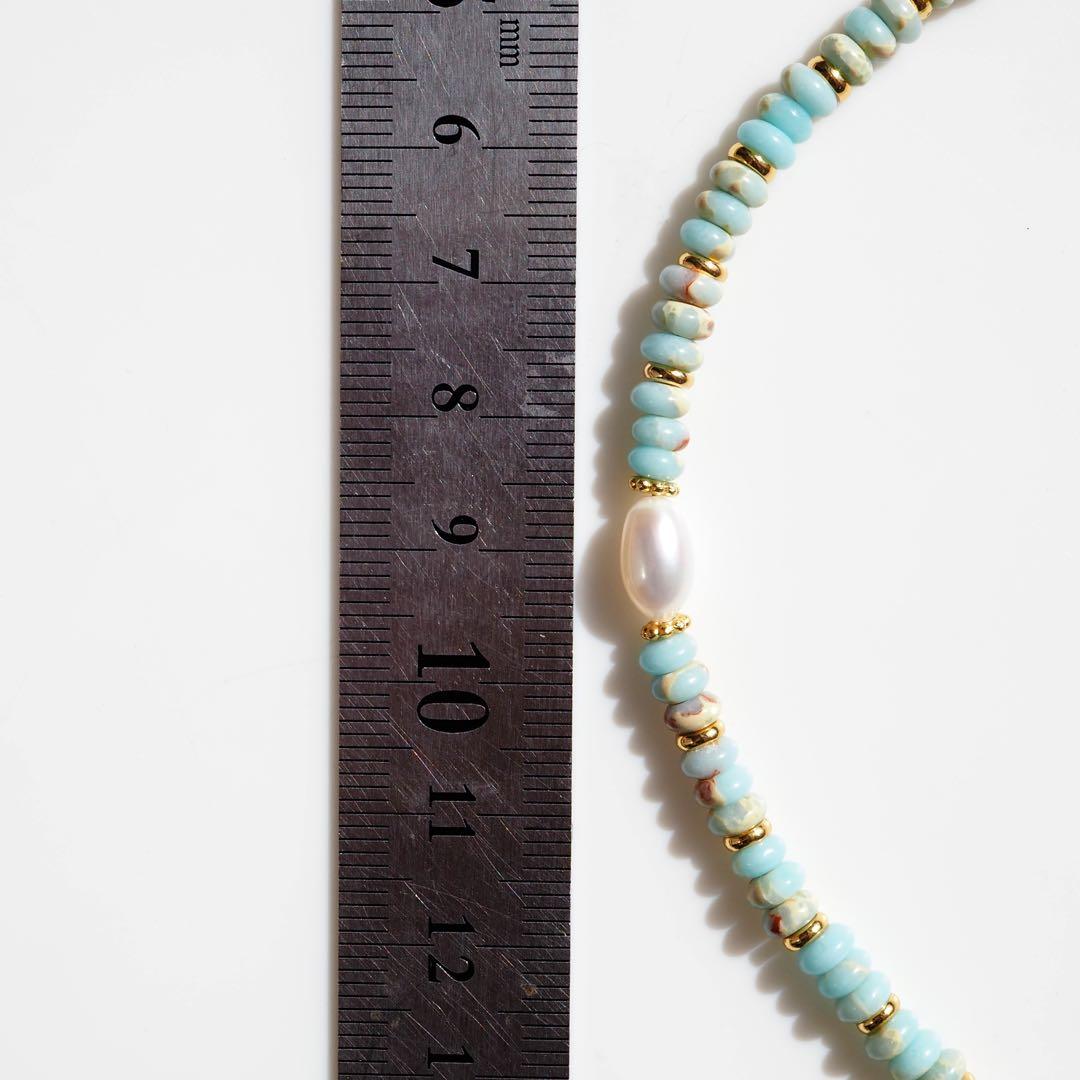 【ほぅ】オリーブキャッツアイの枠留めネックレストップ