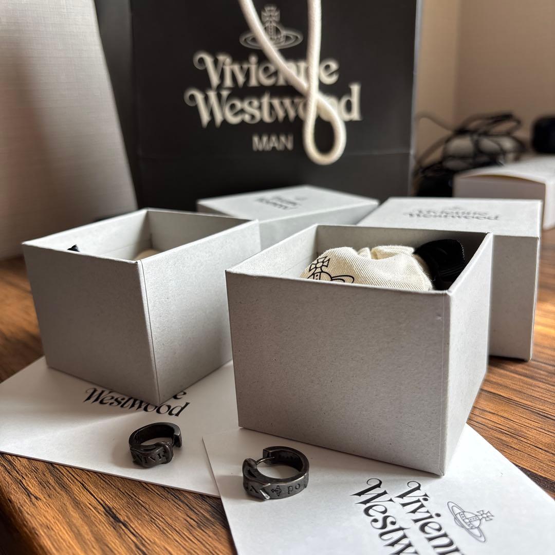 Vivienne Westwood フープピアス 2個セット