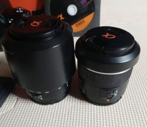 ソニー SONY α230 望遠ダブルズームレンズセット
