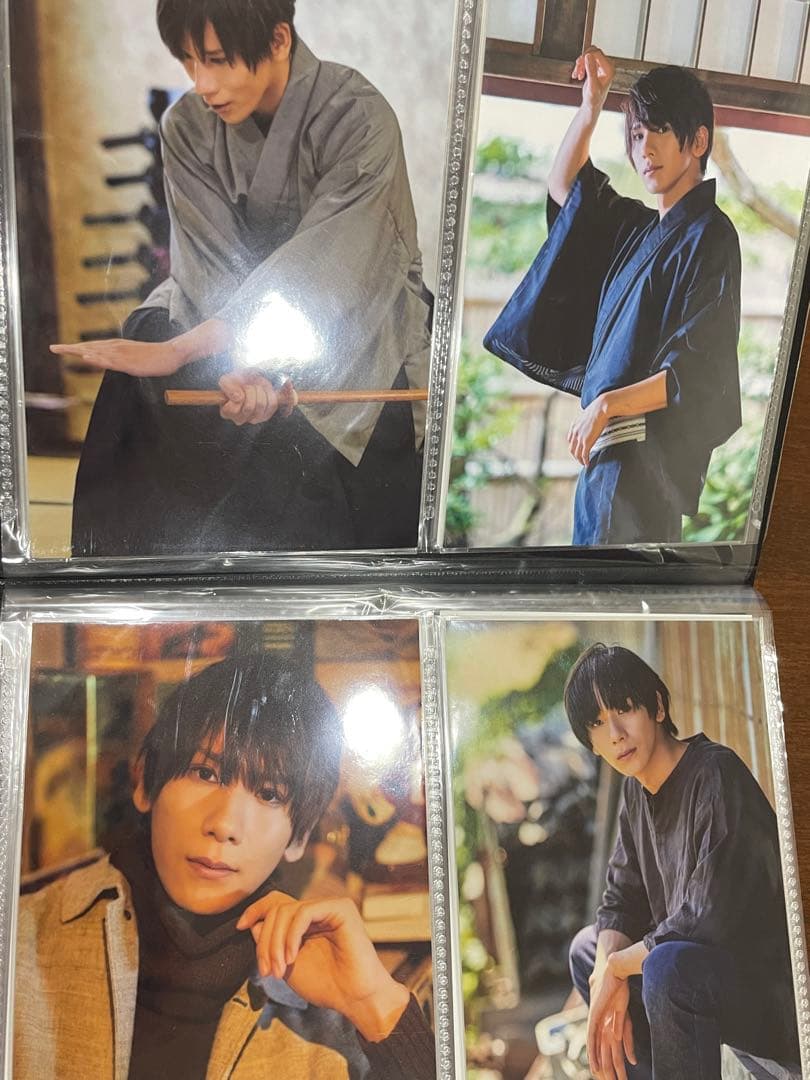 松田岳グッズセット！直筆サイン17枚、アクスタ、パンフレット、缶バッジ