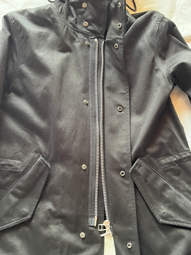 フレッドペリー フィッシュテールパーカー モッズコート ブラック XS