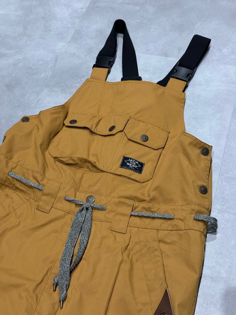 【kf】bonfire×JACKFROST13スノボ ビブパン ウエア M