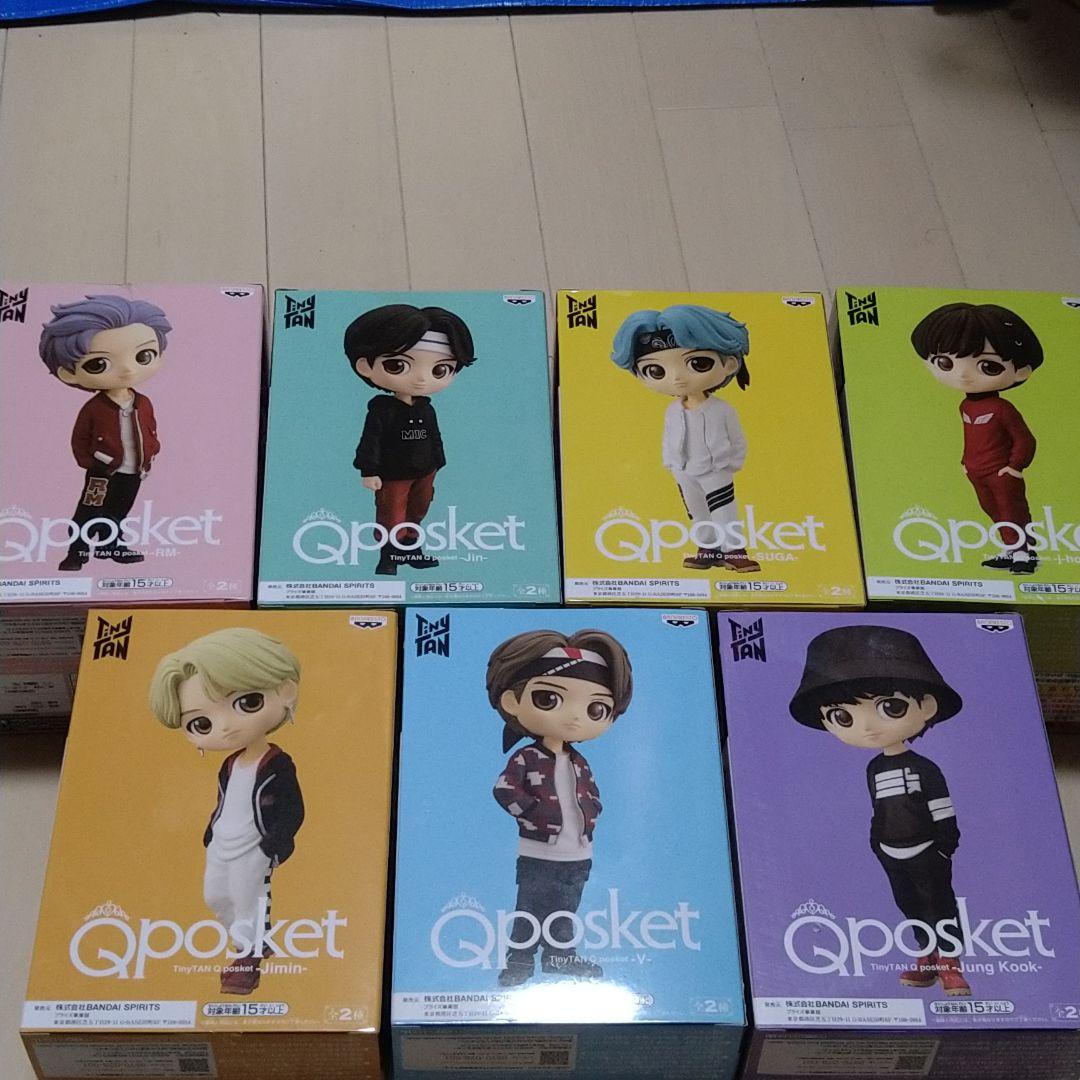 BTSフィギュア7体セットAタイプ