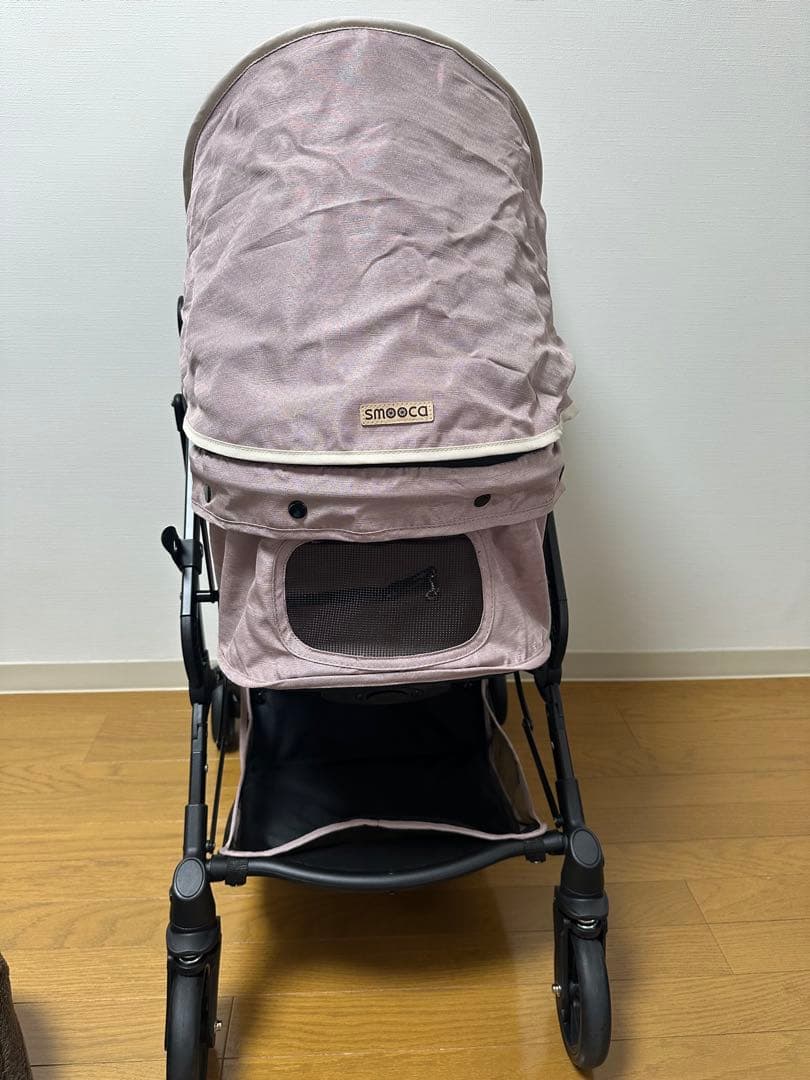 smoocaコンパクトペットカートスモーキーピンク