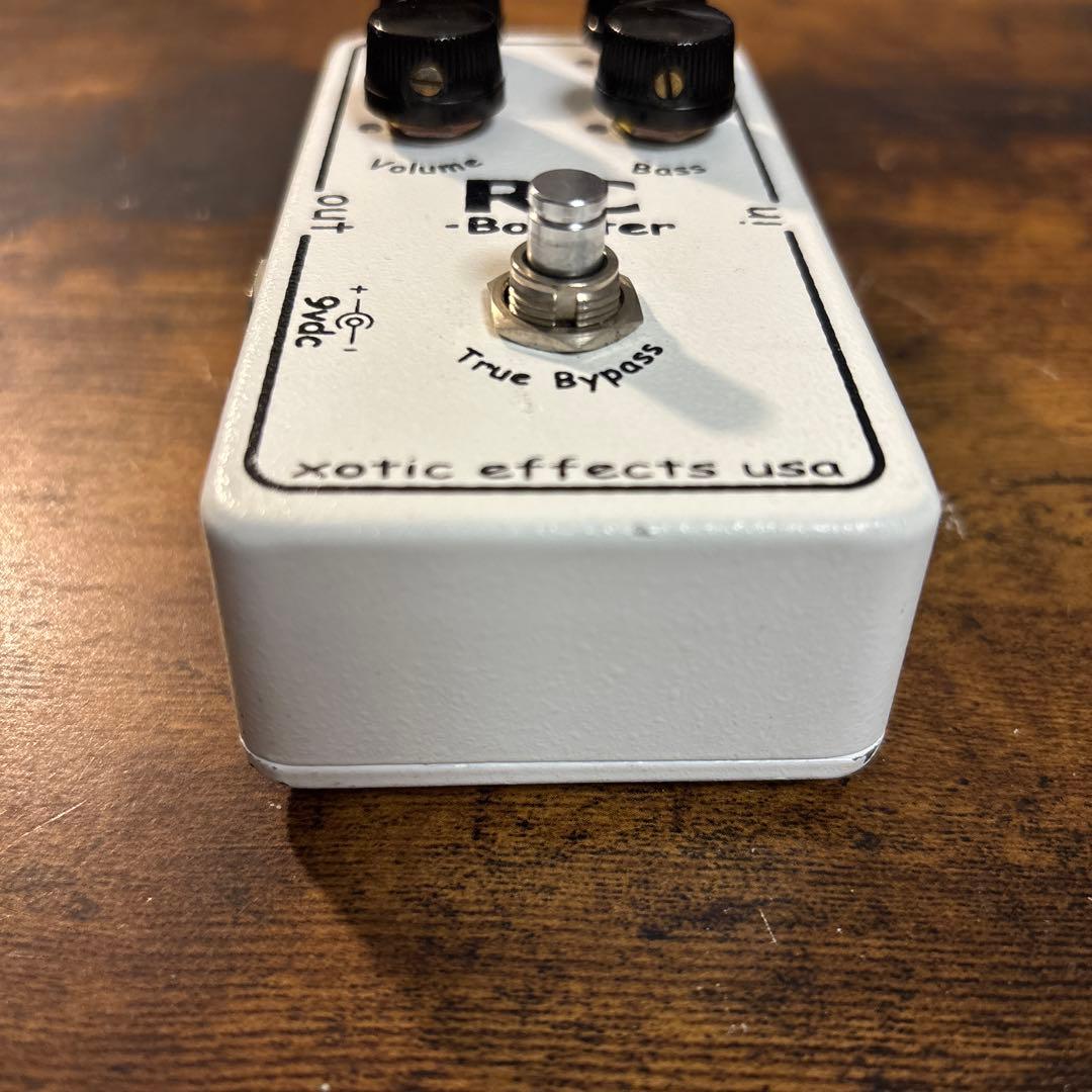 xotic effects RC Booster 初期型手書きシリアル