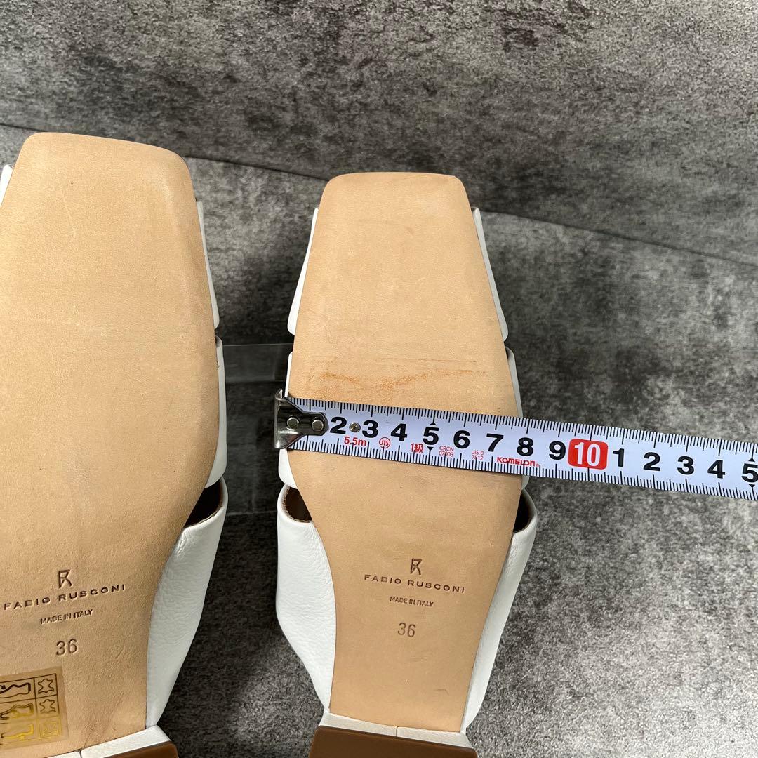 極美品　FABIO RUSCONI ファビオルスコーニ グルカサンダル　36