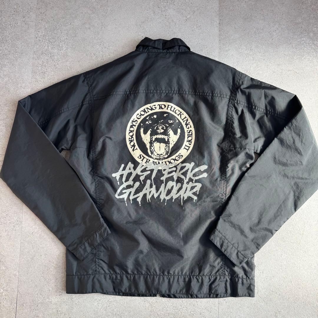 極美品 ヒステリックグラマー ナイロンジャケット STRAW DOGS