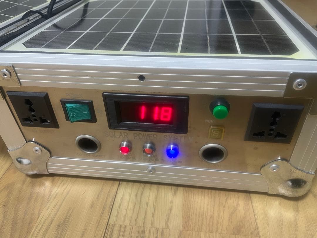 300W 緊急用ポータブルソーラー発電機 ソーラーパネル