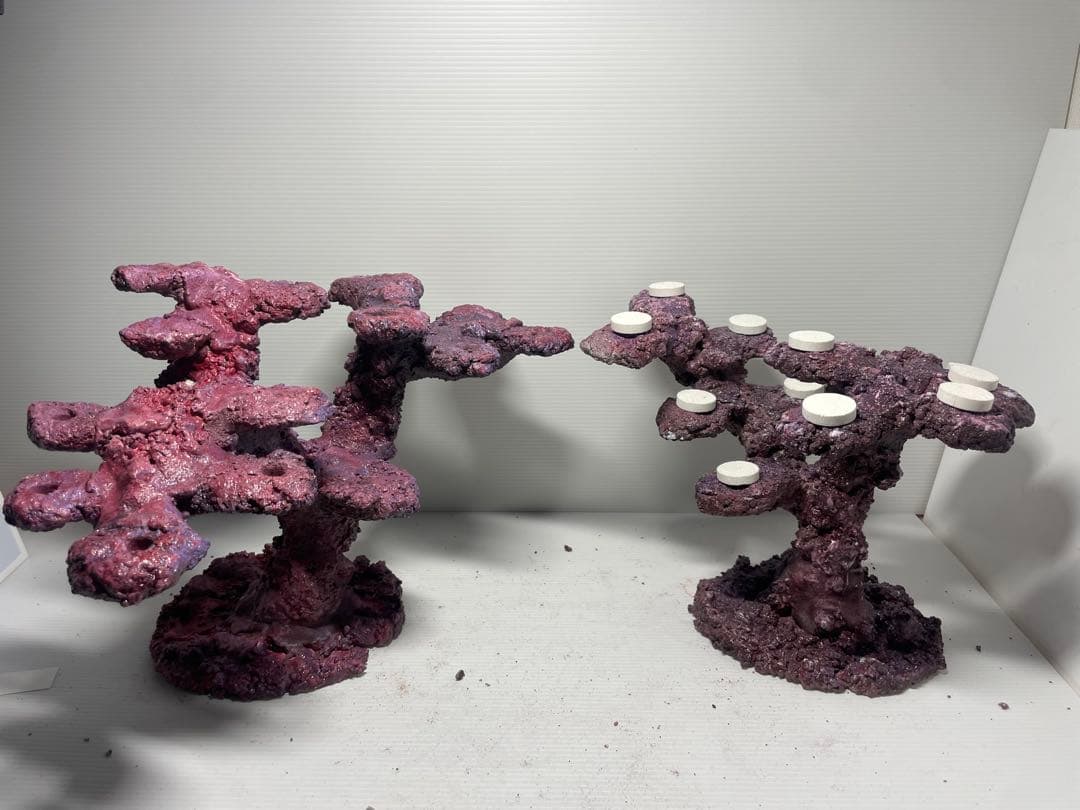 【送料無料】人工ライブロック　PHR30／11穴加工　アク抜き済み安心塗料使用