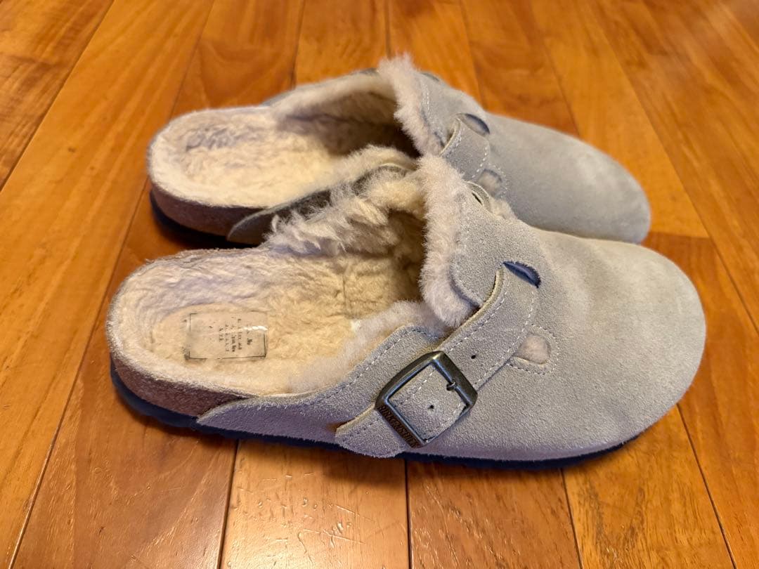 ビルケンシュトック ボストン シェアリング スウェード トープ