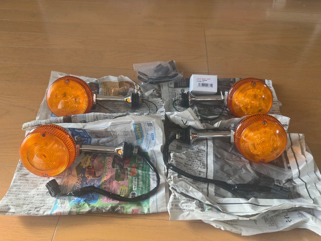 pmcアーキ z900rs Z2仕様LEDウインカーセット(ロング) 追加品有