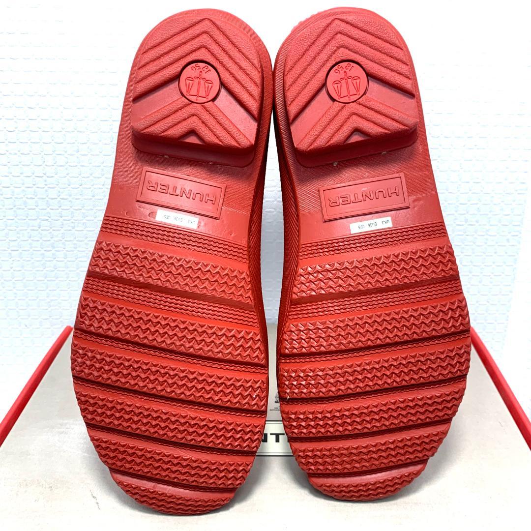 新品箱付き✨ハンター オリジナルチェルシー サイドゴア レインシューズ　UK3