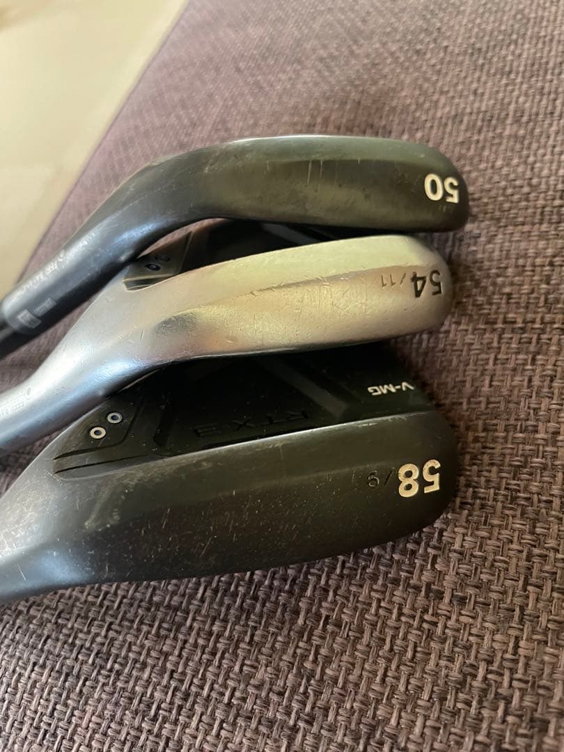 クリーブランドRTX3ウエッジ　3本セット