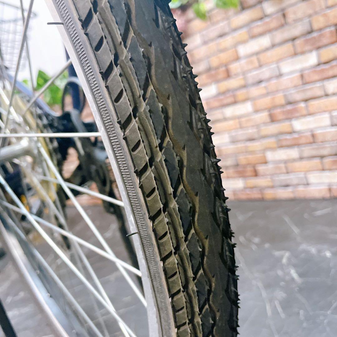 【46】一般車 ママチャリ Lumina ブルー 紺色