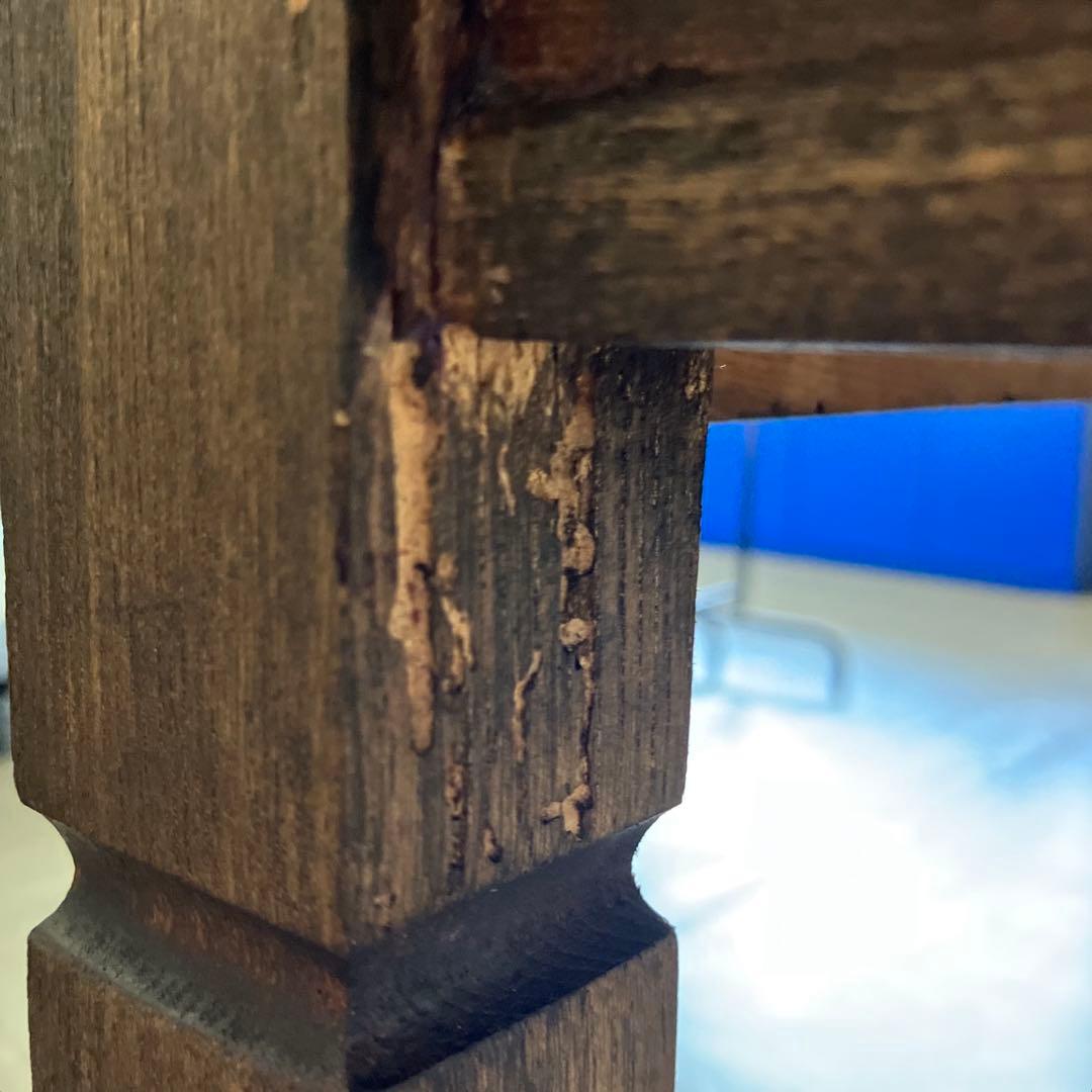 レトロ　アンティーク　ヴィンテージ　古道具　古家具　テーブル　机　木製