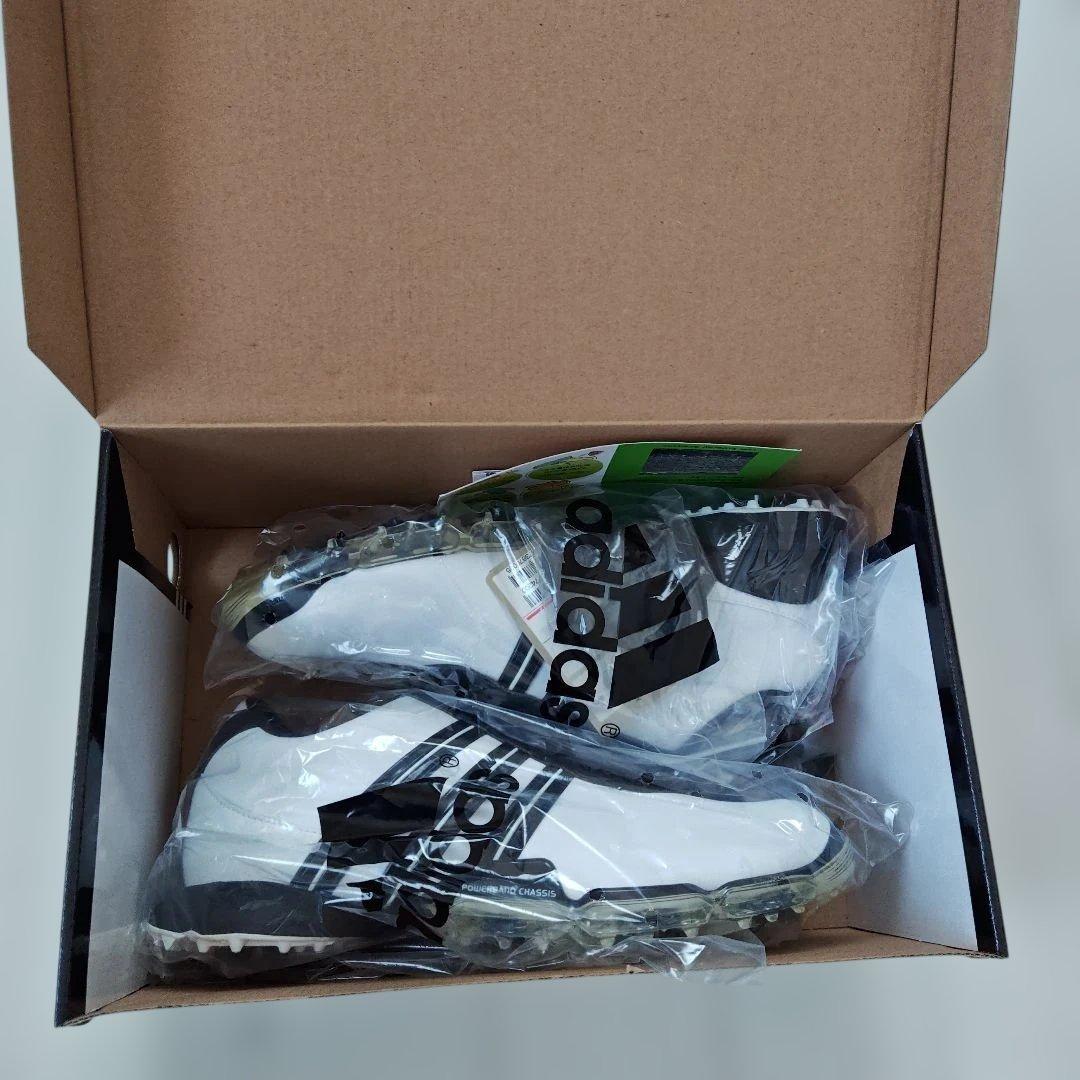 adidas ゴルフシューズ ホワイト/ブラック