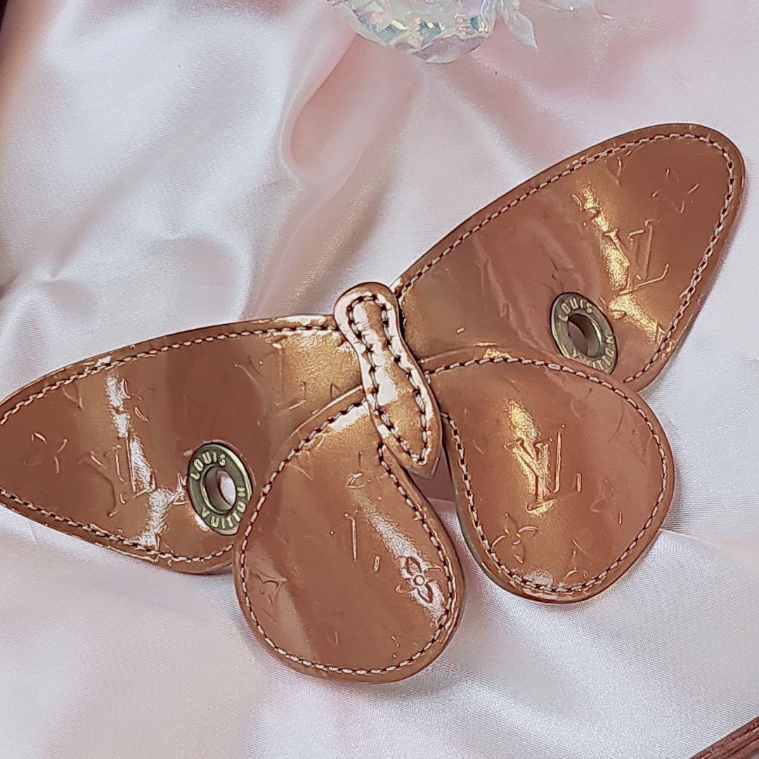 LOUIS VUITTON バタフライ モノグラム　ゴールド金具 バレッタ
