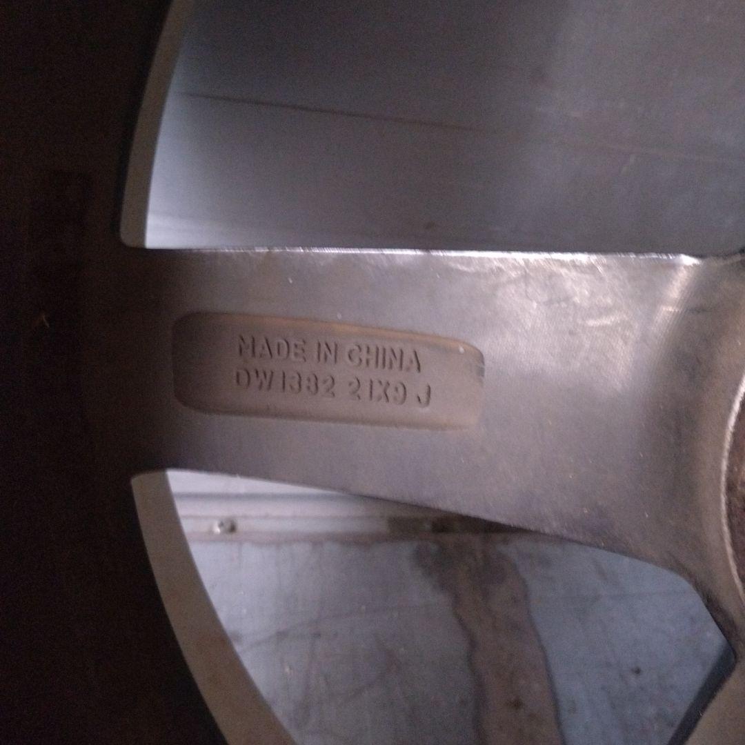 21インチ　ホイール　4本セット　5本スポーク　アルファード