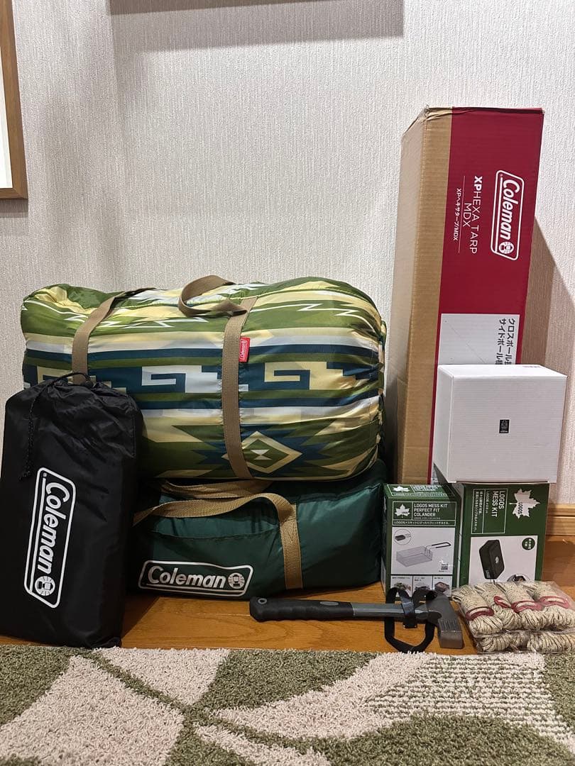 Coleman エクスカーションティピー325 ヘキサタープ メスキット等セット