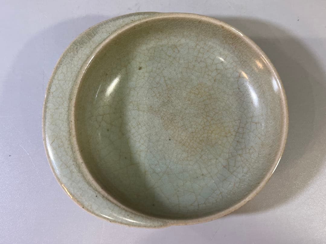 DT756 中国 青釉 皿