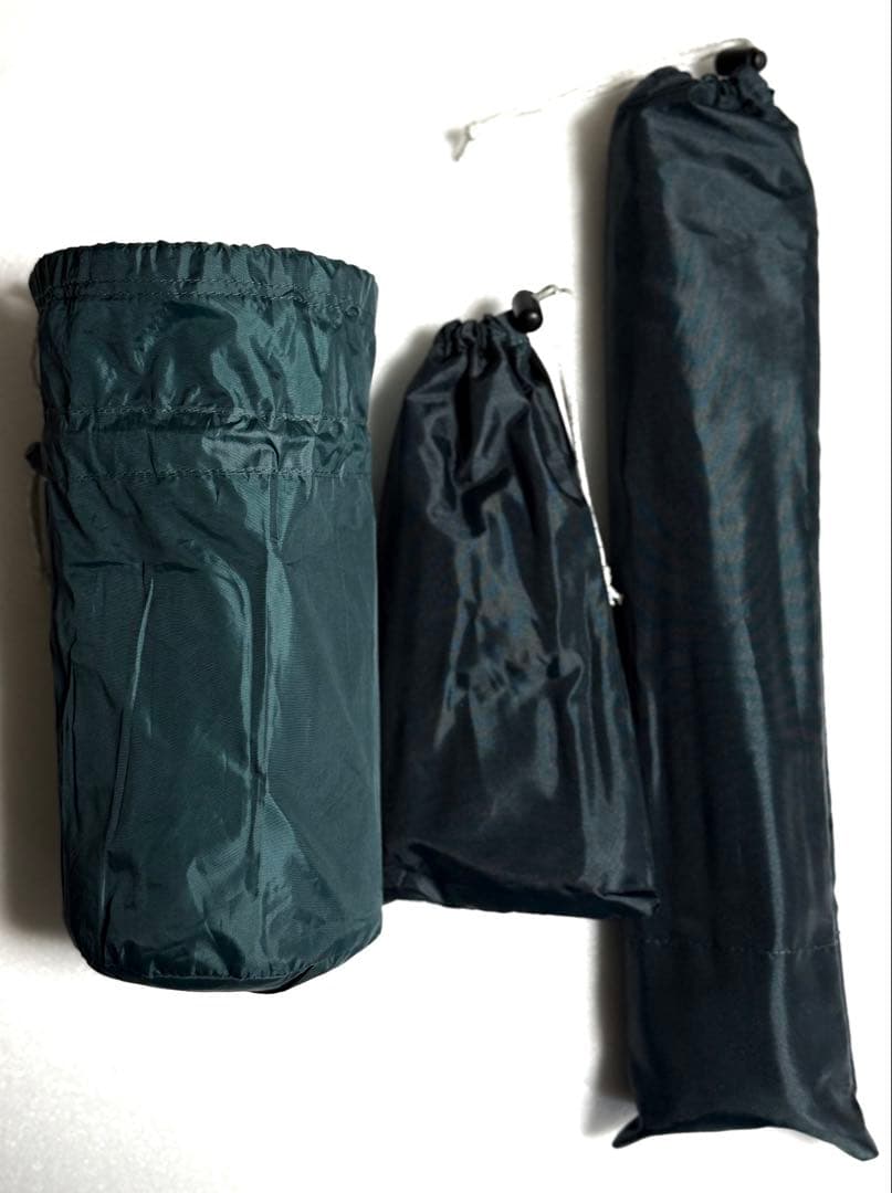 【1回使用】◼︎mont-bell◼︎ミニタープとポール★2点セット★