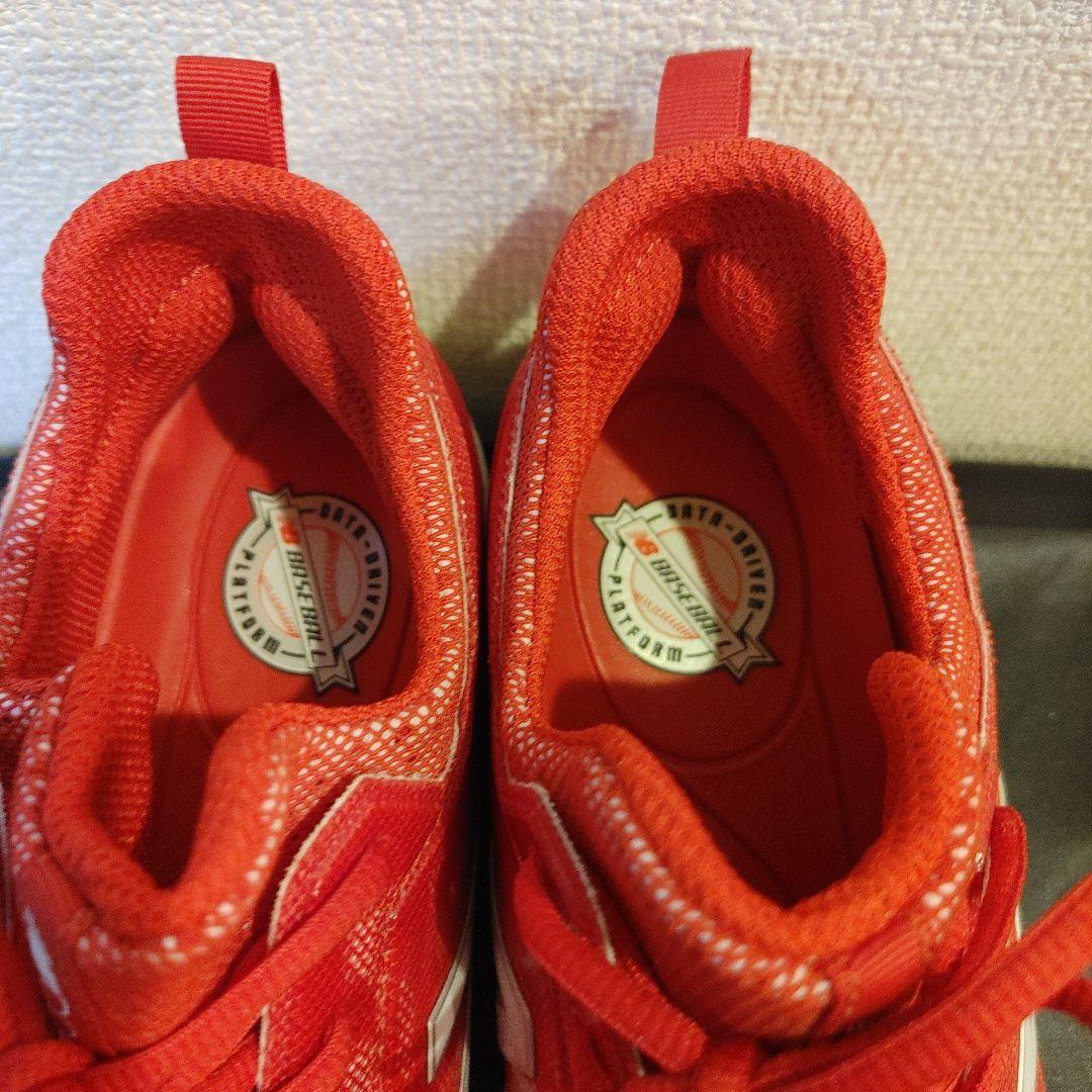 ニューバランス　野球　26.5センチ スパイク　ポイント レッド　未使用