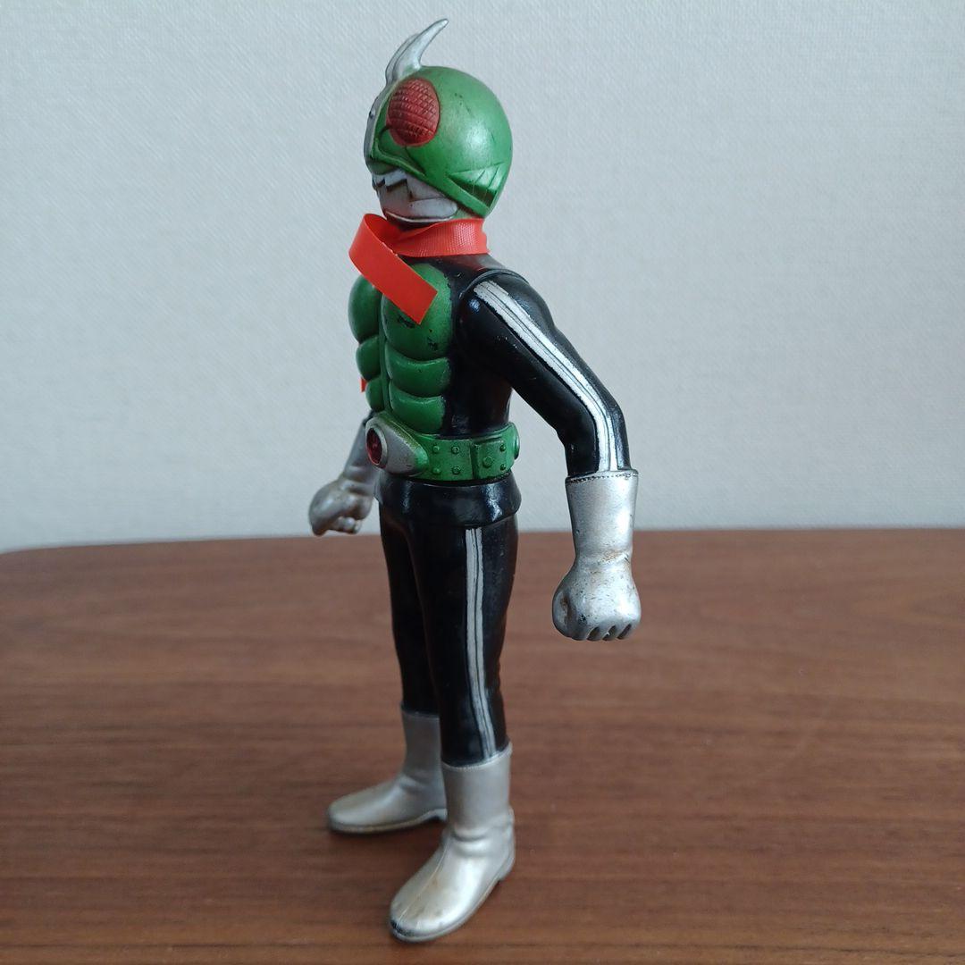 当時物　ポピー（バンダイ）製「仮面ライダー」希少ソフビフィギュア５体セット