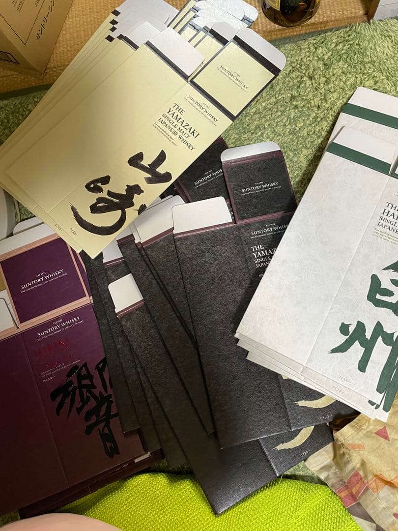 山崎12年山崎白州響箱合計27枚