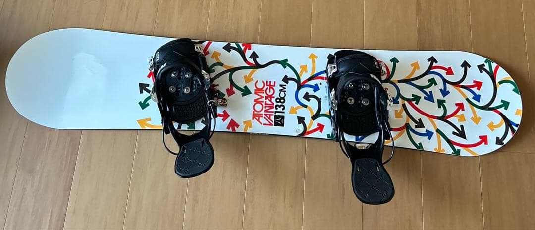 ATOMIC スノーボード 138cm バインディング付き