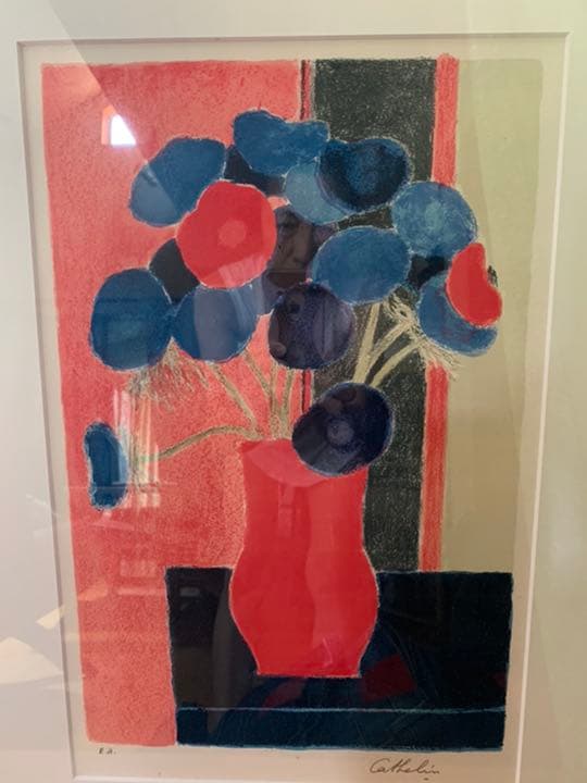 ベルナール　カトラン　リトグラフ