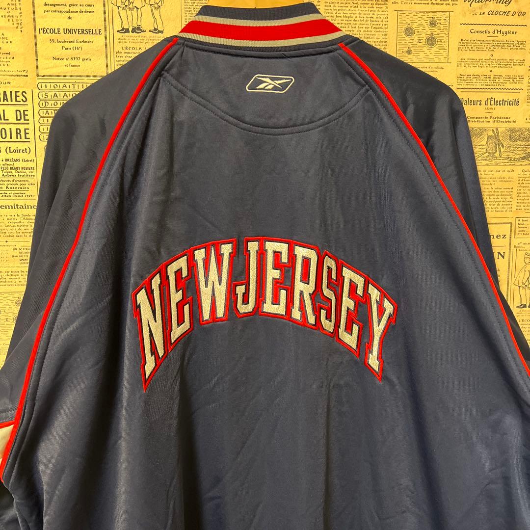 reebok NBA NETS ウォームアップジャージ　セットアップ　XXL