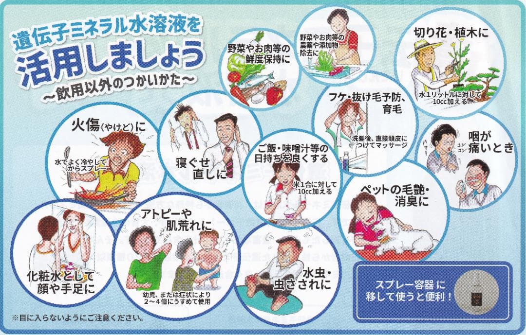 超ミネラル超神水原液 500ml 価格破壊革命100倍希釈液50㍑＝27万円相当