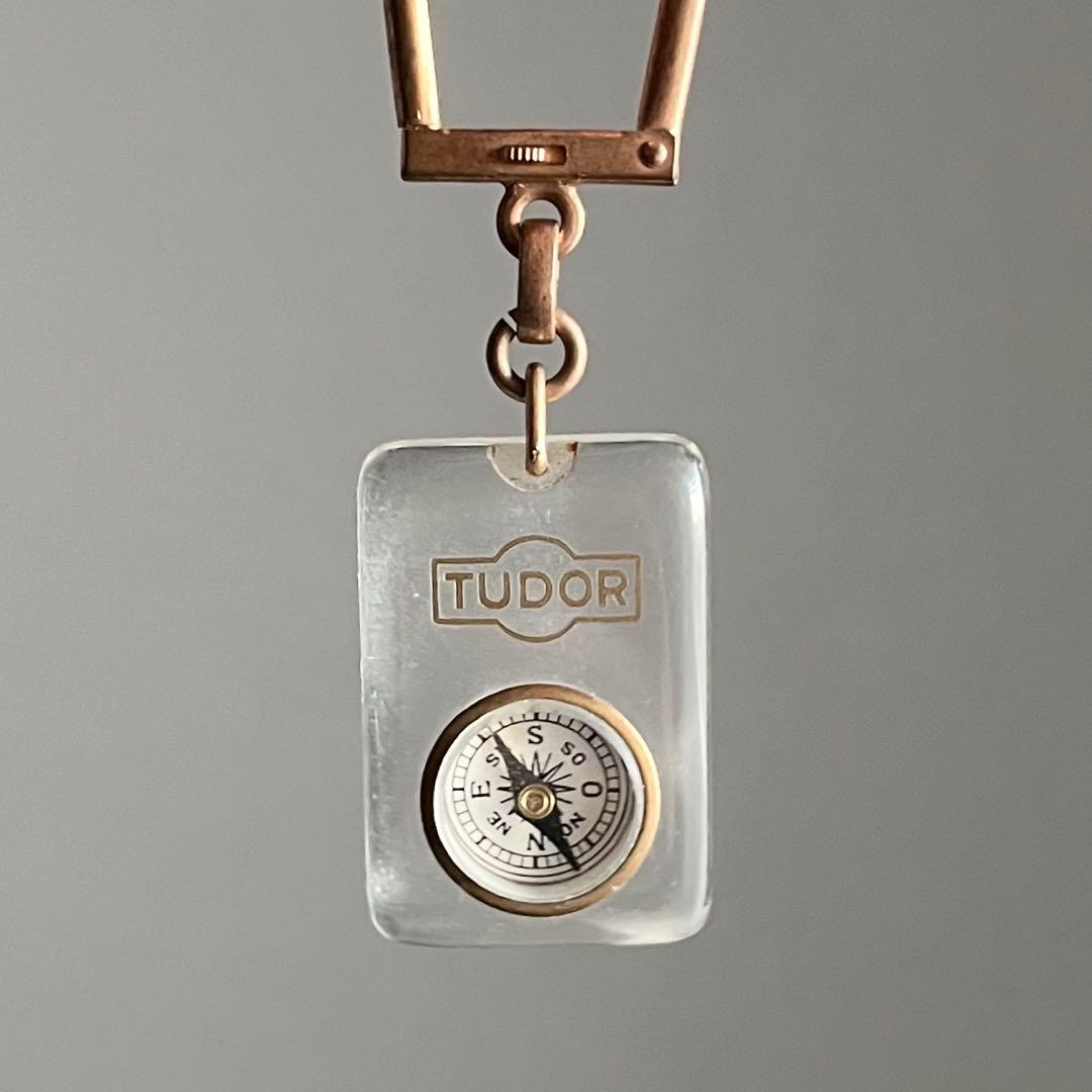 ブルボン TUDOR コンパス 方位磁石 フランス キーホルダー ノベルティ