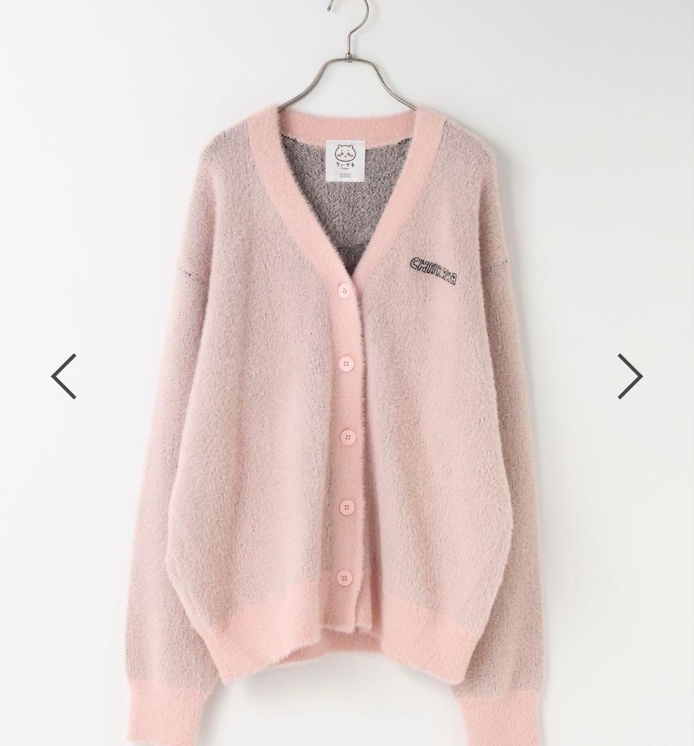 ちいかわ　ニットカーディガン　ローリーズファーム