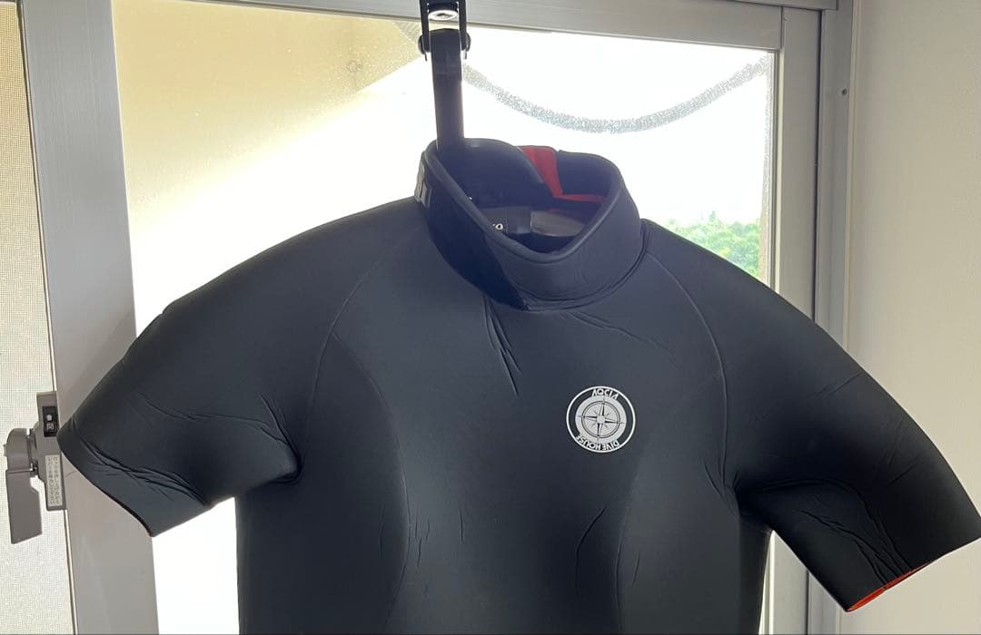 【中古5mmウェット】シーガルウェットスーツ半袖/セパレートジャケット付き