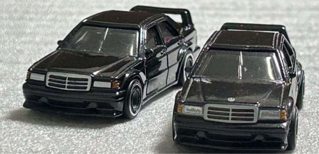 ホットウィール メルセデス ベンツ 190E 2台セット