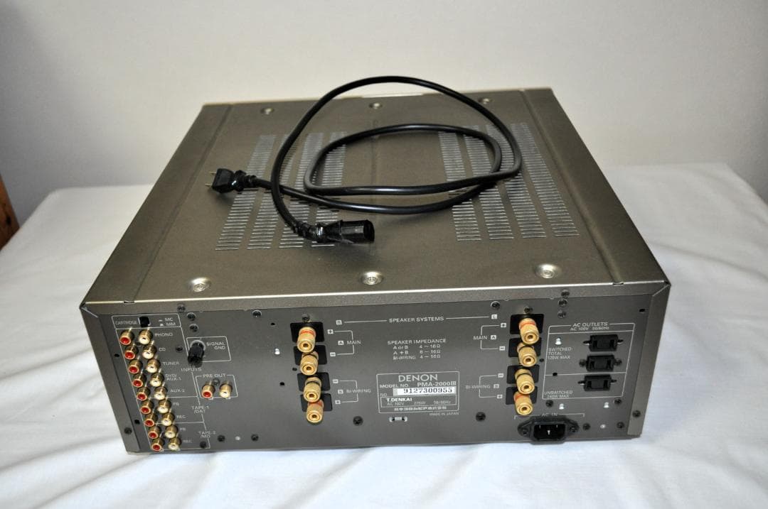 DENON PMA-2000Ⅲ動作品