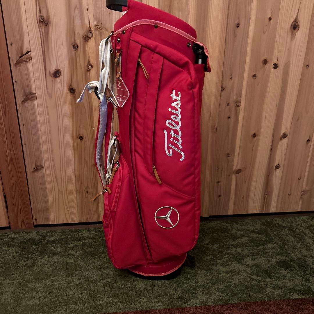 Titleist キャディバッグ 赤 Mercedes-Benz